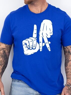 LA Dodgers themed T-Shirt - Adult Unisex & Youth Sizes